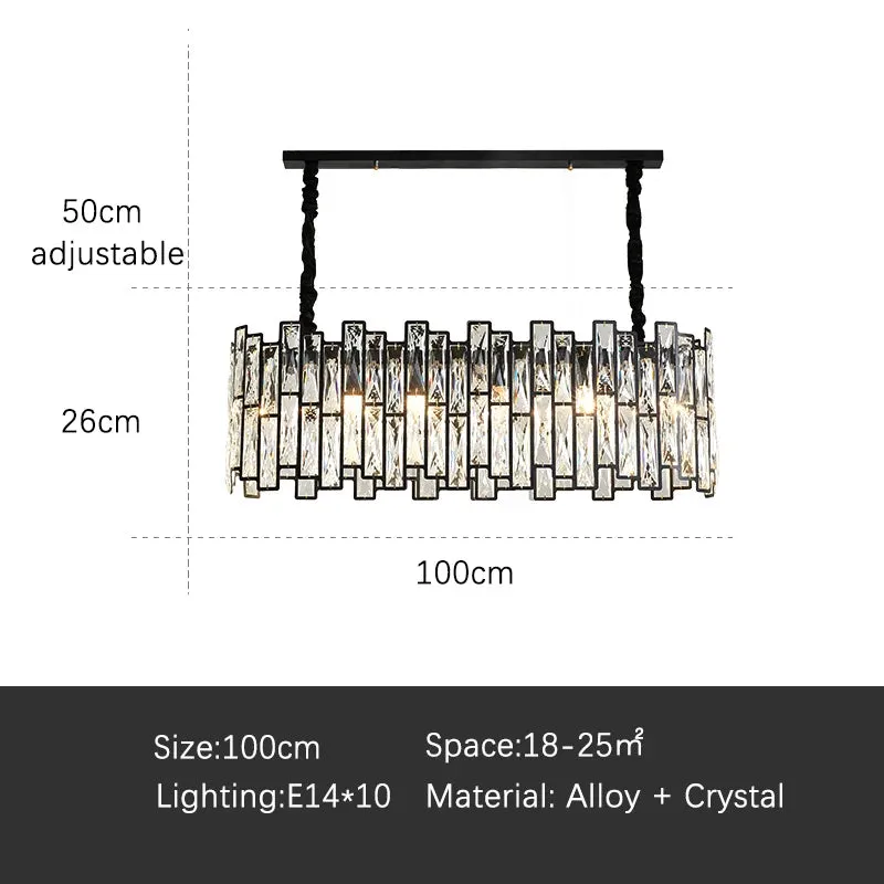 2023 New Nordic Modern Ceiling Chandelier Luxury Home Lighting Bedroom Dining Living Room Crystal Pendant Lamp Led Ring Light