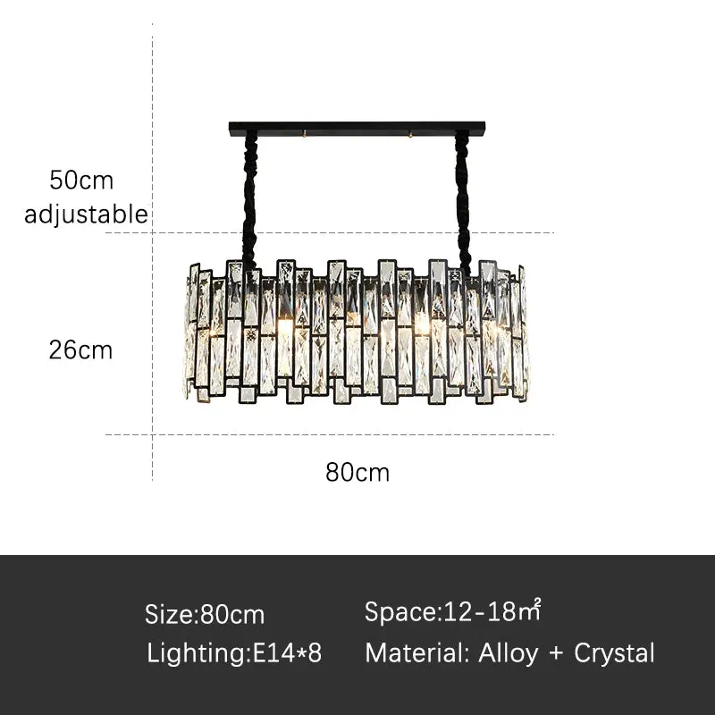 2023 New Nordic Modern Ceiling Chandelier Luxury Home Lighting Bedroom Dining Living Room Crystal Pendant Lamp Led Ring Light