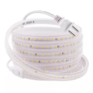 220V 110V LED Strip Light 2835 SMD 120LEDs/m Waterproof Flexible LED Ribbon Light Tape EU US UK Plug Home Decoration String Lamp