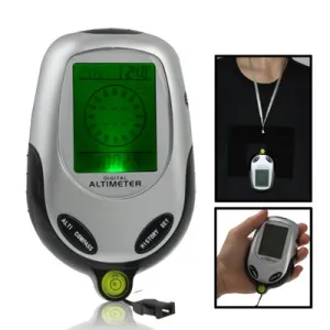 6 in 1 (Altimeter, Barometer, Compass, Thermoeter, Time & Calendar) Multifunction Digital Compass