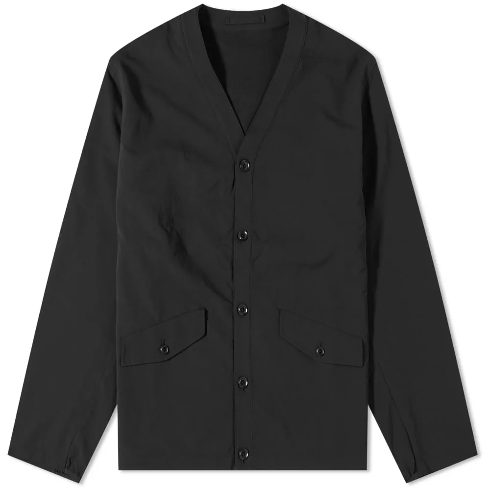 Cardigan Nanamica Alphadry, black