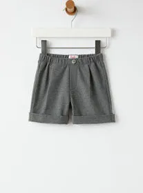 Dark Grey Dress Shorts