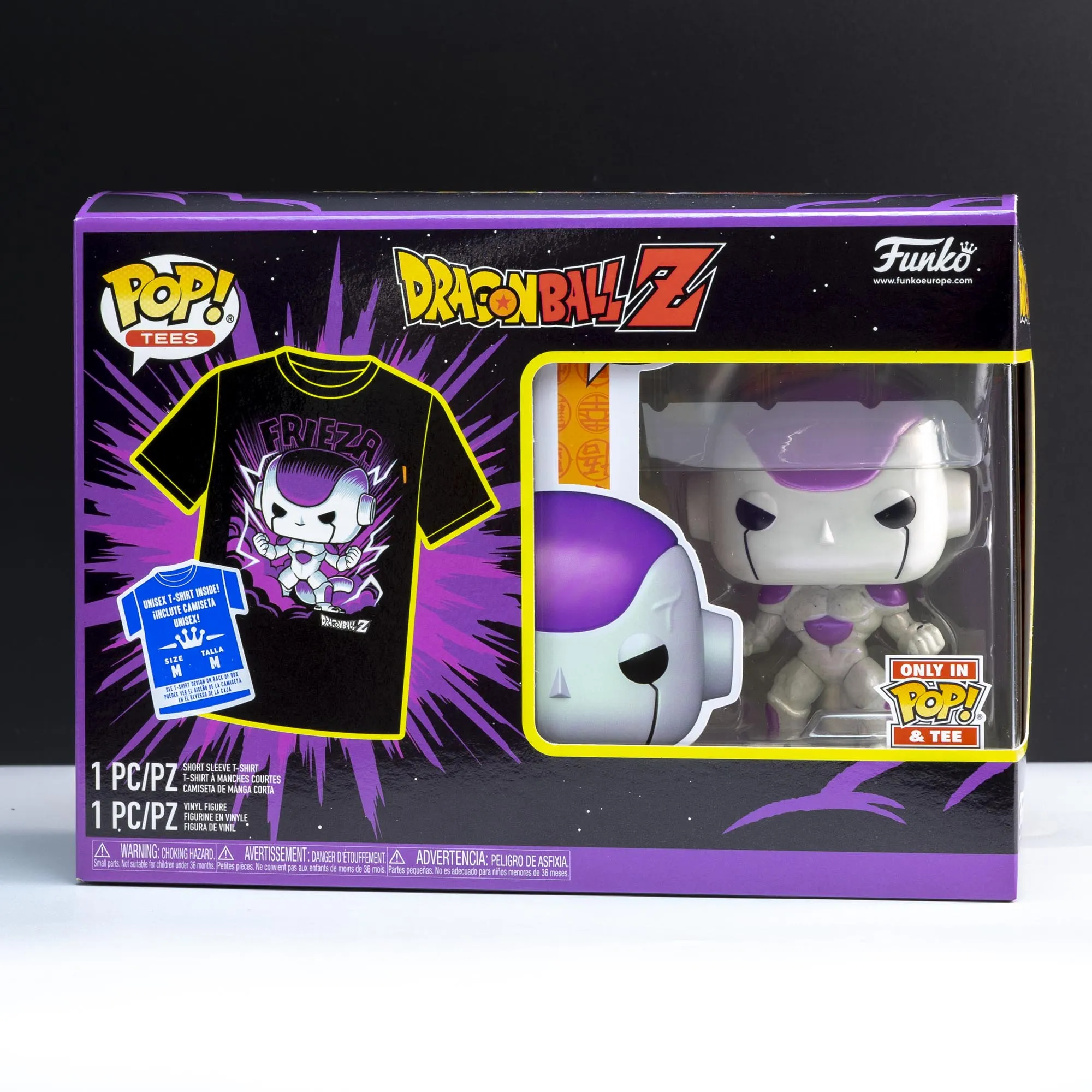 DBZ Frieza Final Form Pop! Vinyl and Tee Set