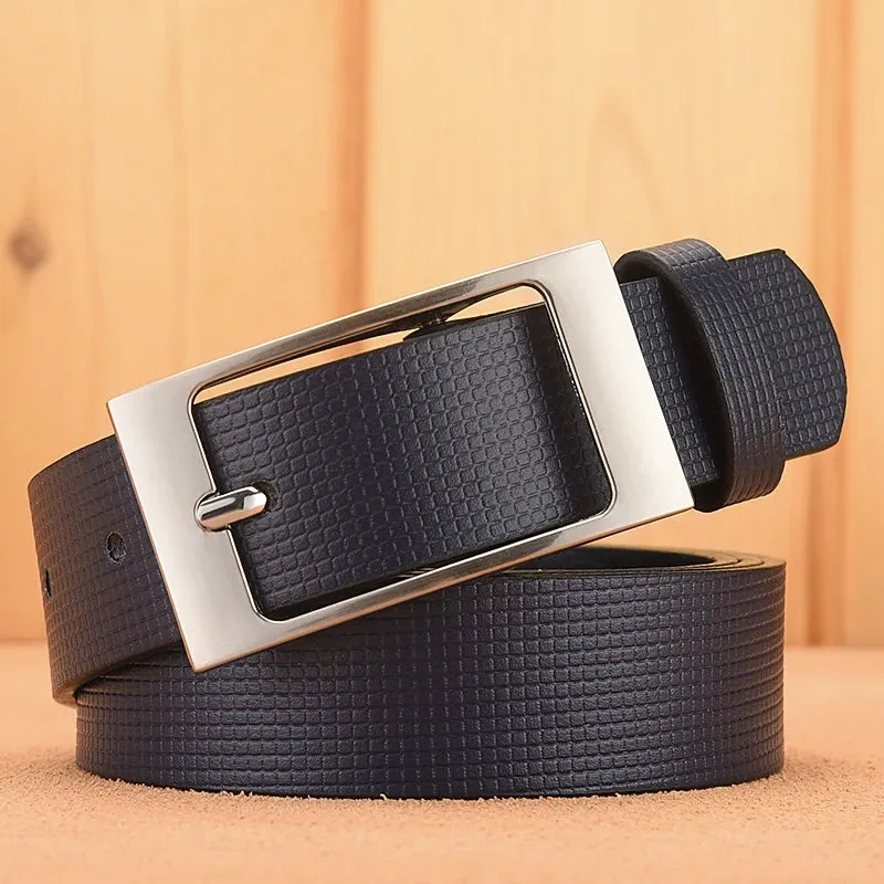 Designer White Belts Men High Quality Leather Fashion Luxury Male Waist Belt Casual Male Pu Leather Dot Strap Ceinture Homme