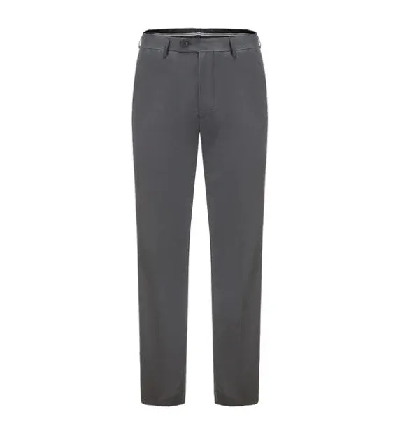 Euro Style Slim Cut Three-Piece Suit - Charcoal