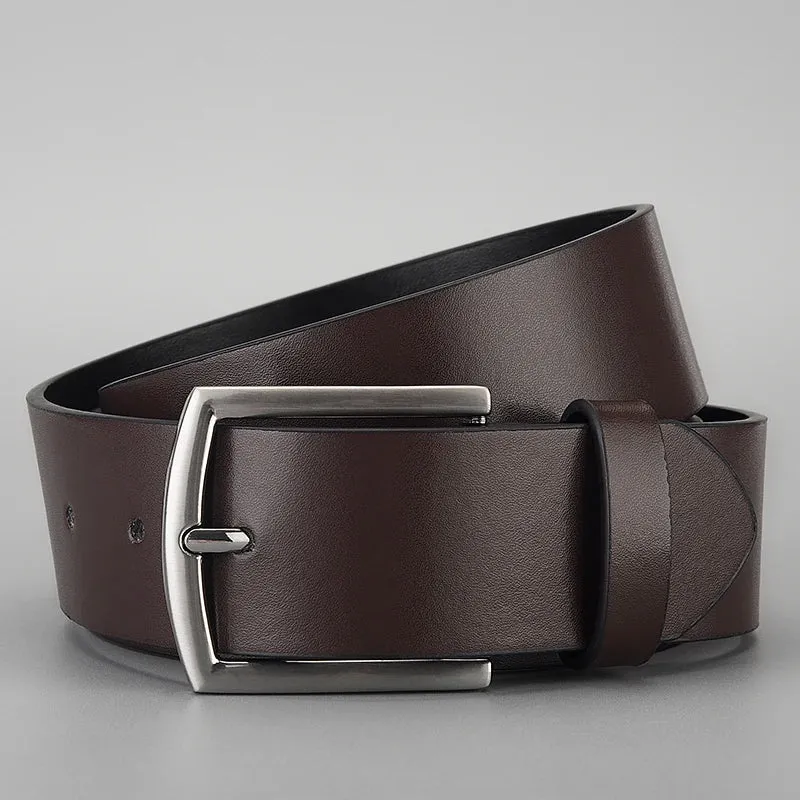 Famous Brand Luxury Designer Belts for Men Classic Pu Leather Pin Buckle Waist Male Strap Black Belt for Jeans High Quality