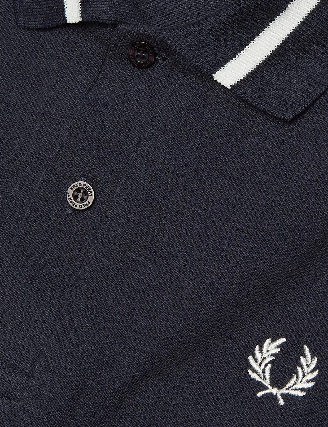 Fred Perry Single Tipped Polo Shirt - Navy Blue