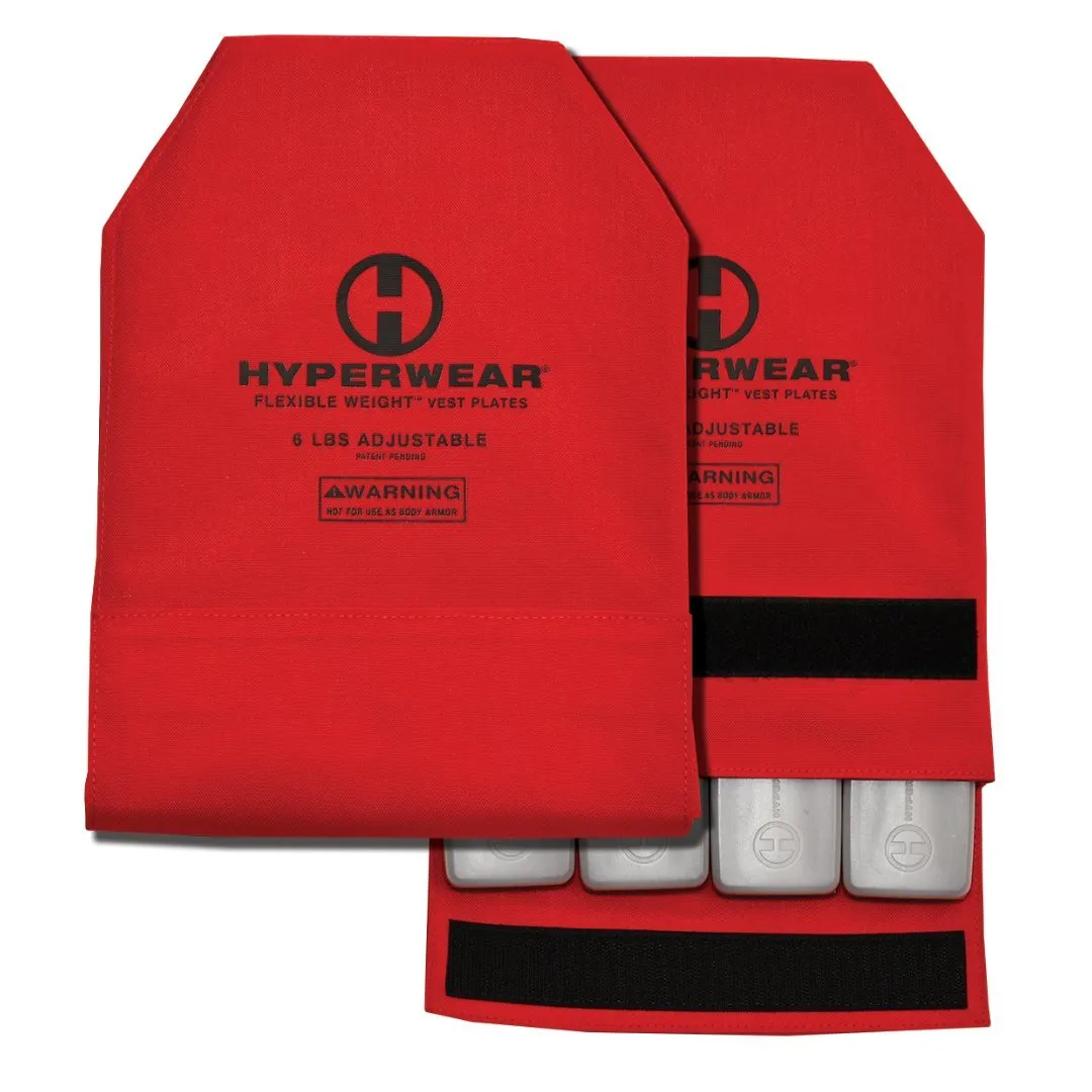 Hyperwear Adjustable Flexible Rucking Weights