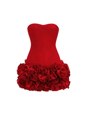 Inna Bloom Corset Mini Dress