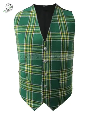 Irish Tartan Vest