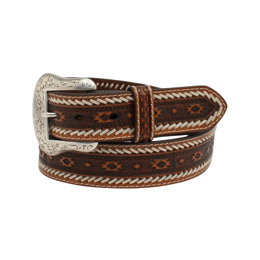 M&F Men's Ariat Southwest Buckstitch Belt