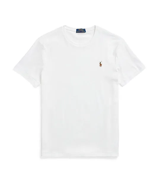 Men's Custom Slim Fit Soft Cotton T-Shirt White