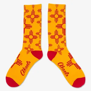 New Mexico Zia Socks