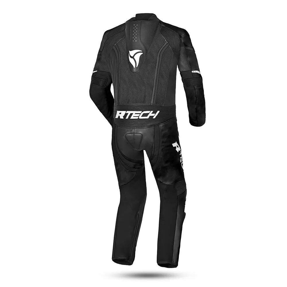 R Tech Hawk 1PC Motorcycle Racing Suit Black