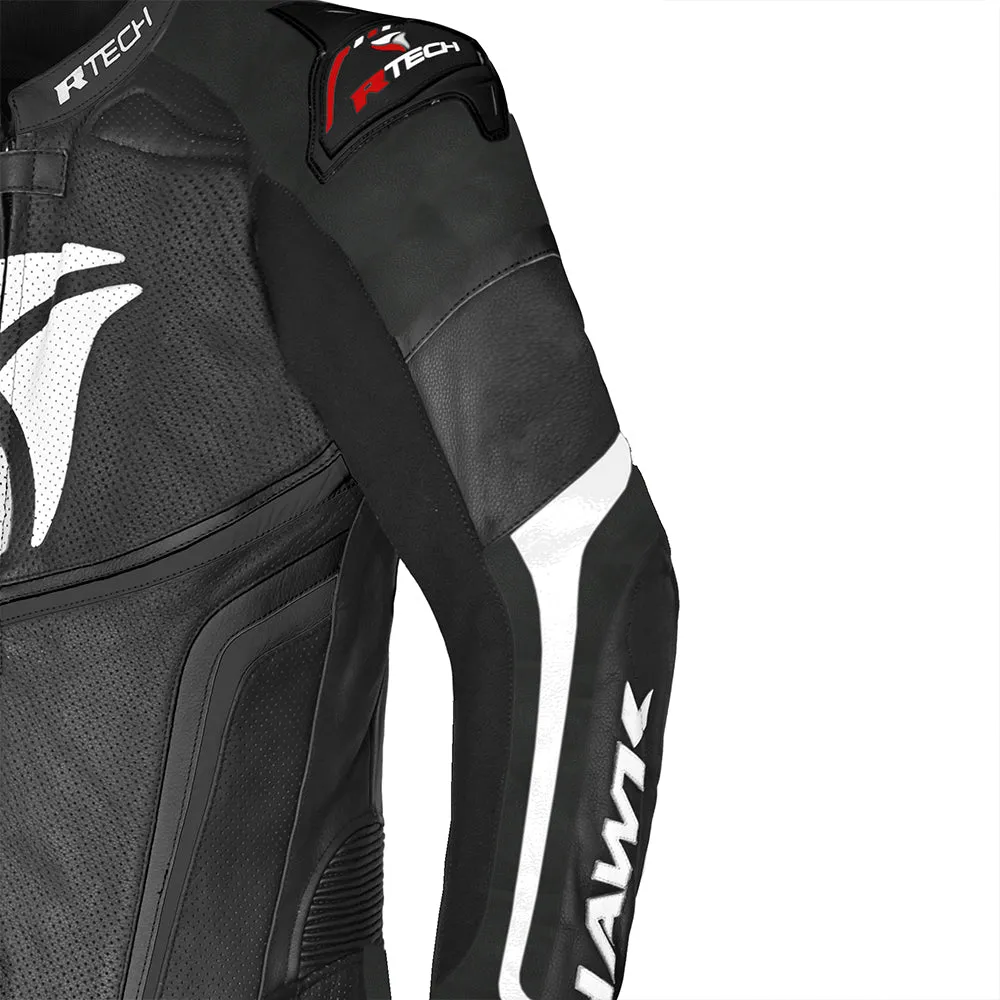 R Tech Hawk 1PC Motorcycle Racing Suit Black