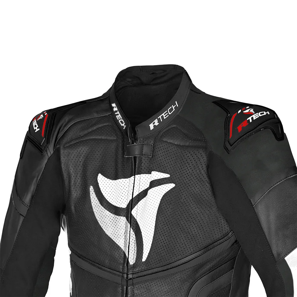 R Tech Hawk 1PC Motorcycle Racing Suit Black