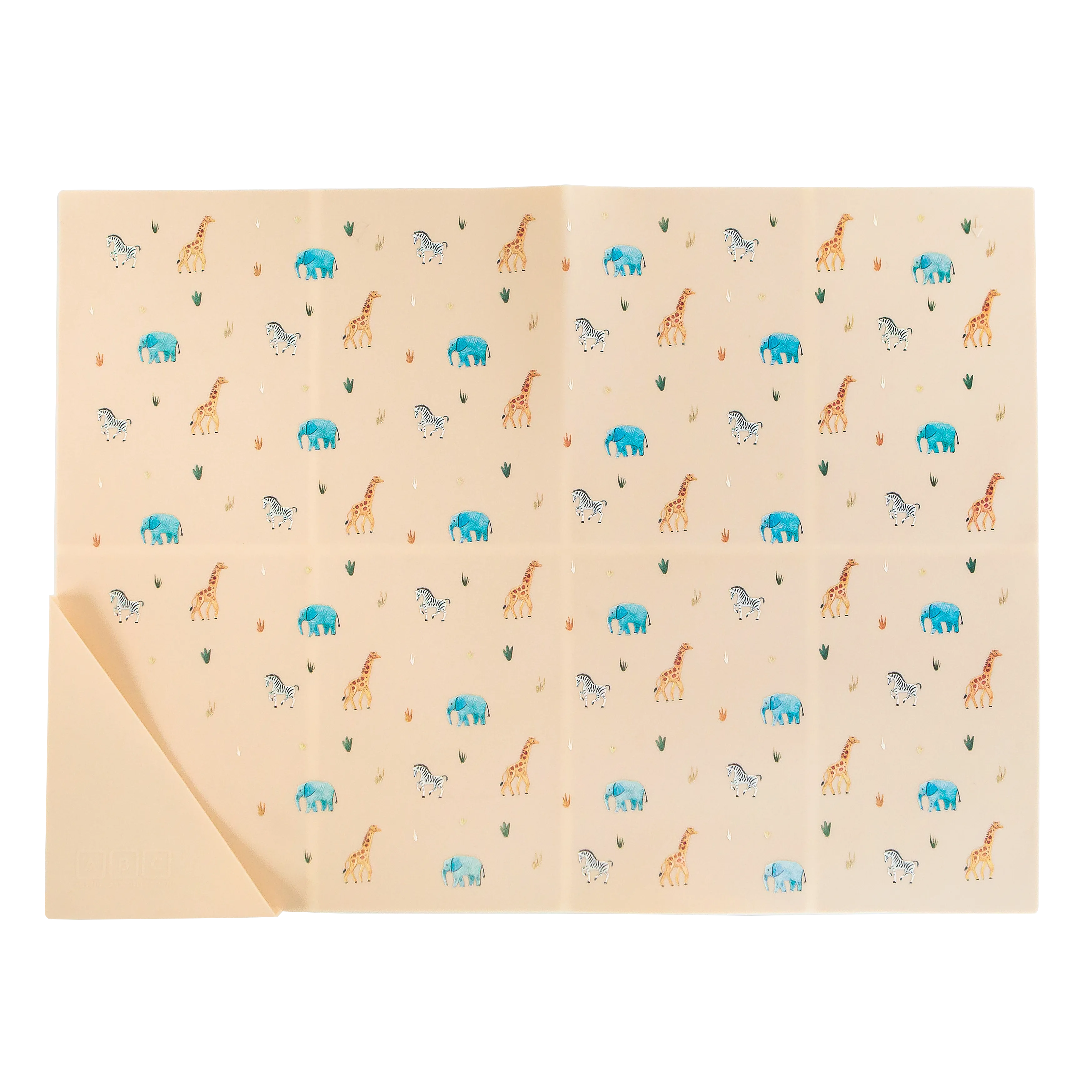 Silicone Placemat Safari Warm Cream