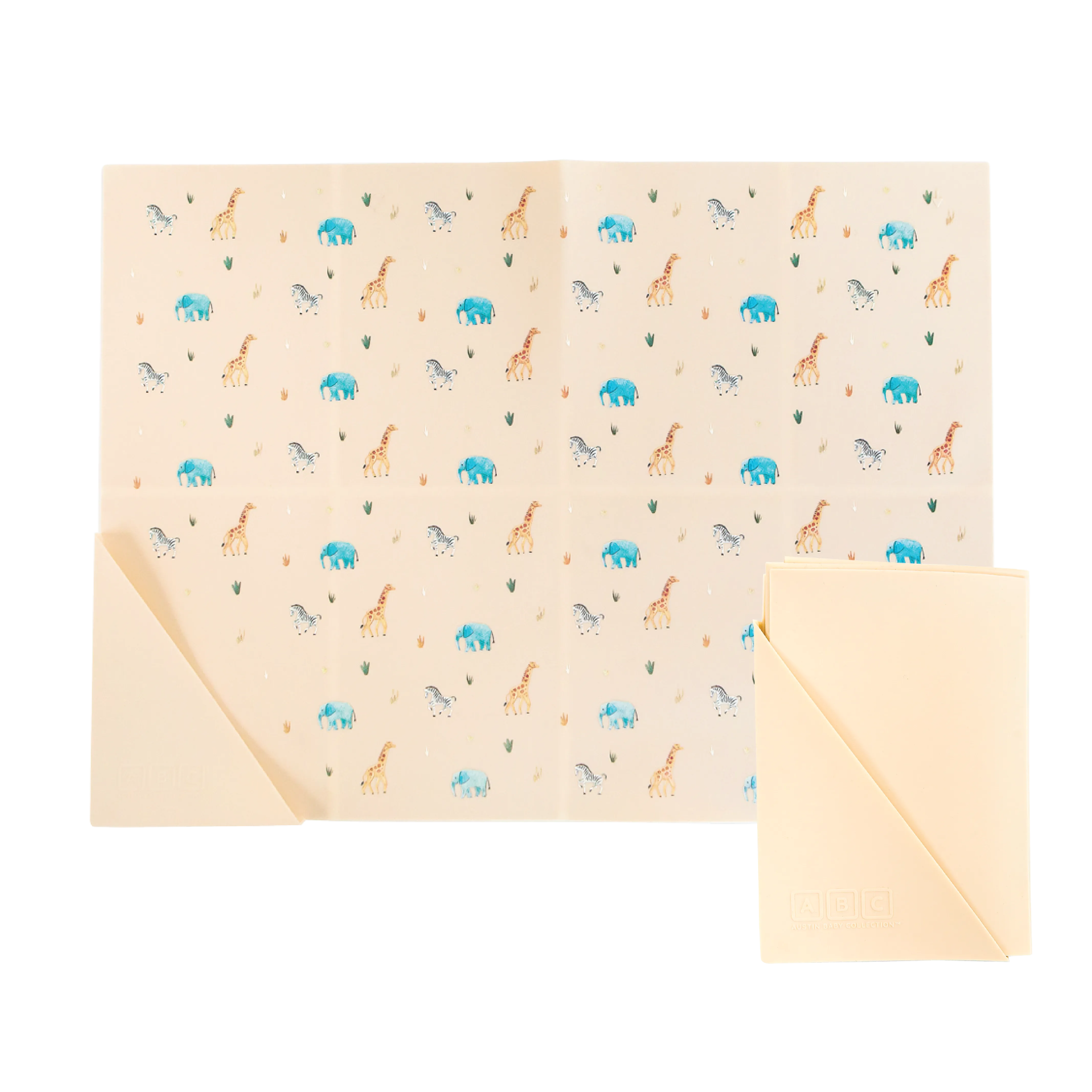 Silicone Placemat Safari Warm Cream