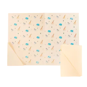 Silicone Placemat Safari Warm Cream