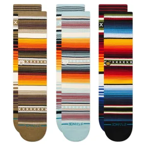 Stance Socks Curren 3 Pack Crew - Multi