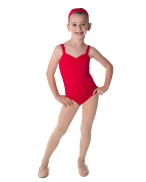 Studio 7 Dancewear - Wide strap leotard red