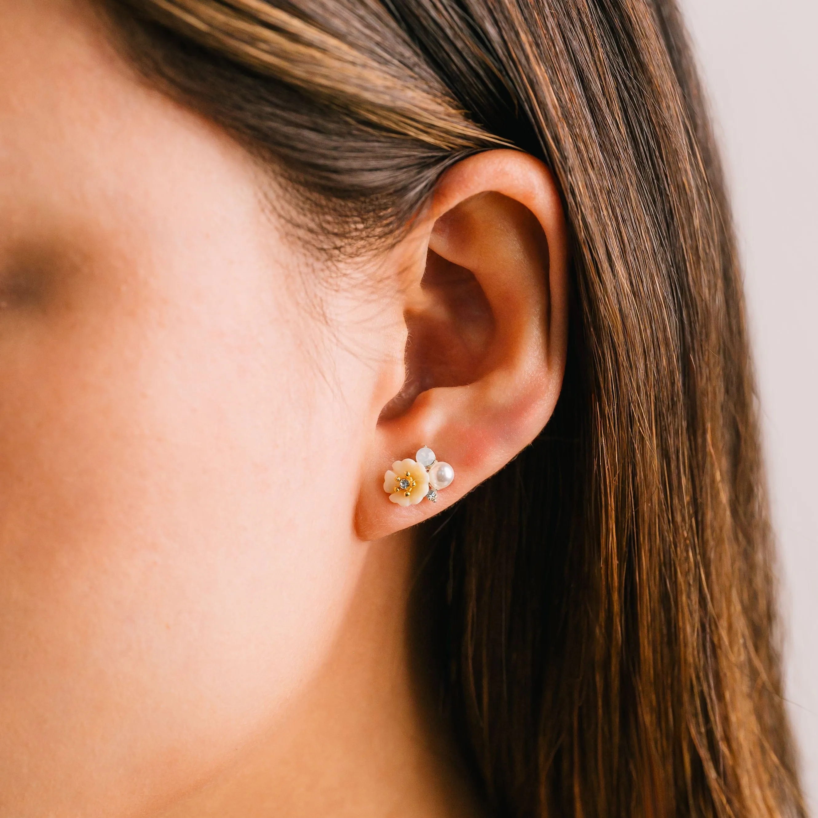 Sweetpea Stud Earrings